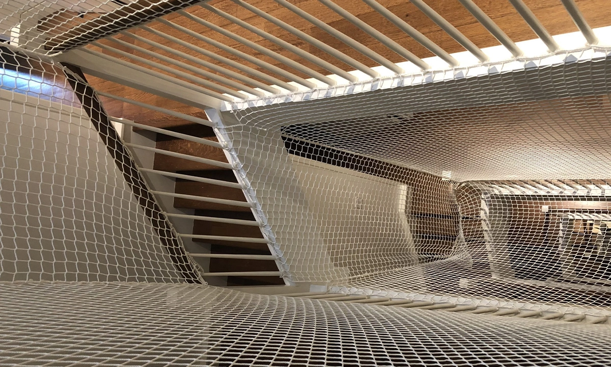 Merdiven Boşluğu Güvenlik Filesi 1